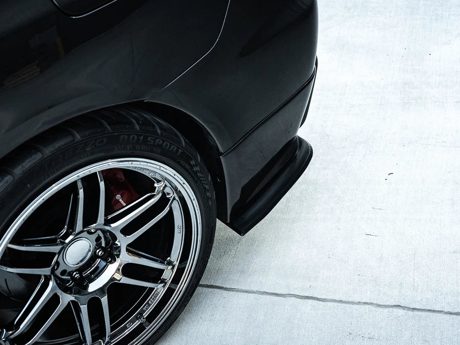 Carbon Fiber Rear Spats - Mitsubishi Evolution X (2007-2016) CZ4A