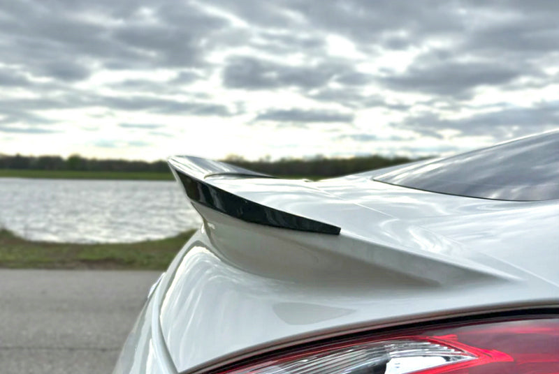 NIS Style Carbon Fiber Lip Spoiler - Nissan 370Z ( 2009 - 2020 ) Z34