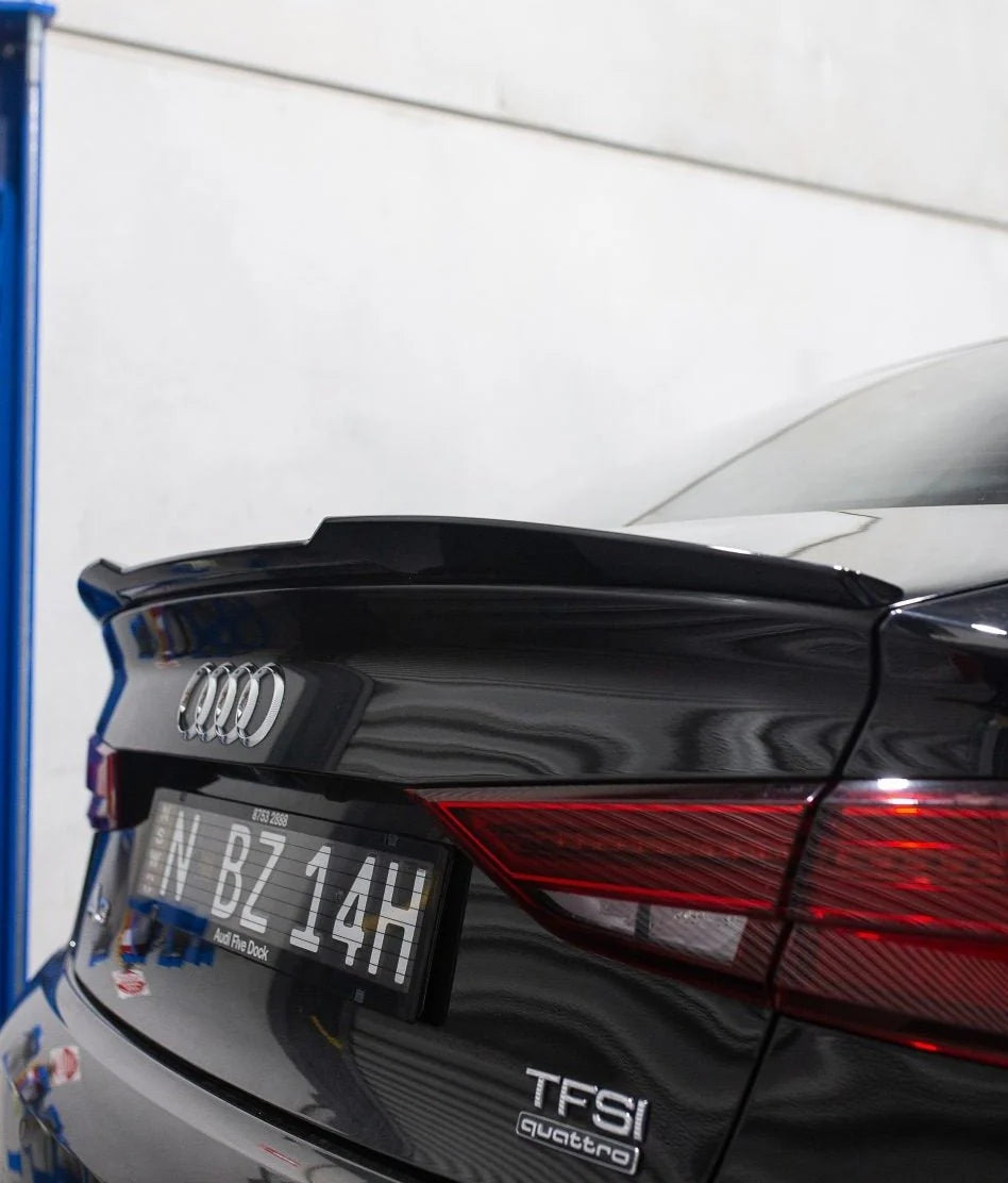 Highbill Carbon Fiber Lip Spoiler - Audi A3 S3 RS3 Sedan (2013-2020) 8V