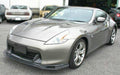 TS Style Carbon Fiber Front Lip - Nissan 370Z ( 2009 - 2012 ) Z34