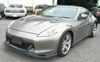 TS Style Carbon Fiber Front Lip - Nissan 370Z ( 2009 - 2012 ) Z34
