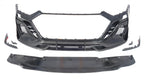 IMP Performance Partial Carbon Fiber Front Bumper with Carbon Canards, Vents & Lip - Audi RS7 (2019-2024)