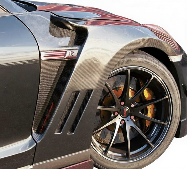 Auto Select Style Half Front Fender – Nissan GT-R R35 (2008–2016) CBA / DBA