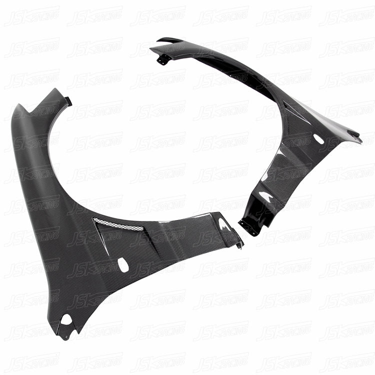 Voltex X Style Half Carbon Fiber Front Fender - Mitsubishi Evolution 7 8 9 ( 2001 TO 2007 )