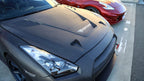 Overtake Style Carbon Fiber Bonnet – Nissan GT-R R35 (2008 - 2016) CBA / DBA
