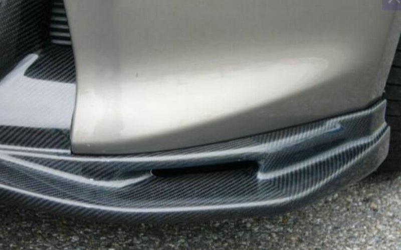 TS Style Carbon Fiber Front Lip - Nissan 370Z ( 2009 - 2012 ) Z34