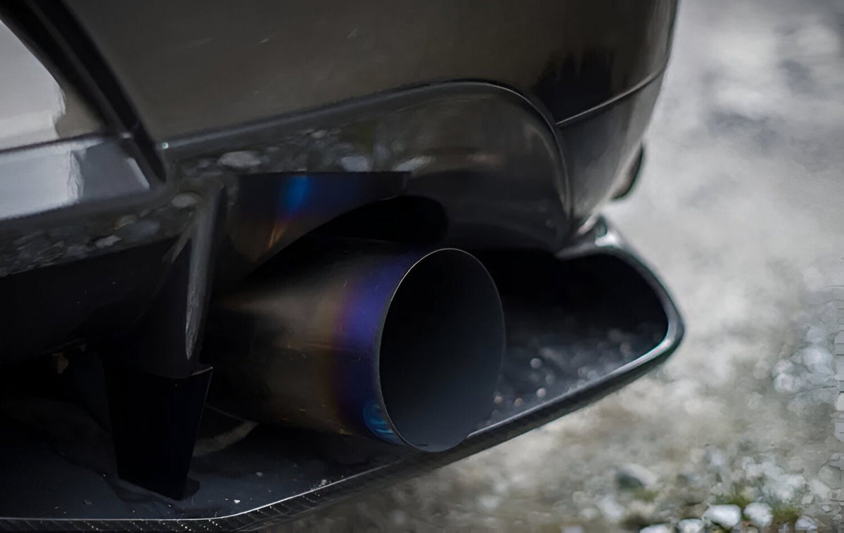 Carbon Fiber Rear Diffuser - Mitsubishi Evolution 7 8 9 ( 2001 TO 2007 ) CT9A