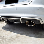 RS3 Style Carbon Fiber Rear Diffuser with Exhaust Tips - Audi A3 S3 Sedan (2013-2016) 8V