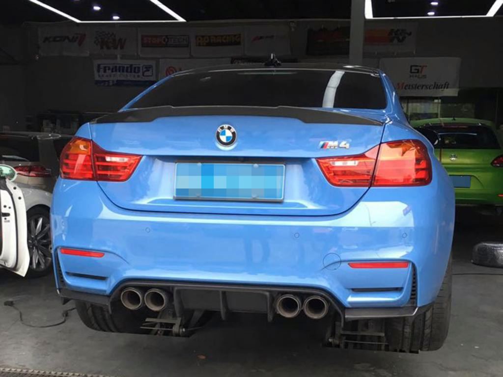 JC Style Carbon Fiber Rear Diffuser - BMW M3 F80 (2014-2020)