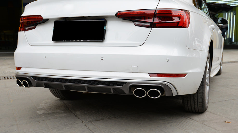 S5 Style Carbon Fiber Rear Diffuser - Audi A4 S4 Sedan (2015-2020) B9