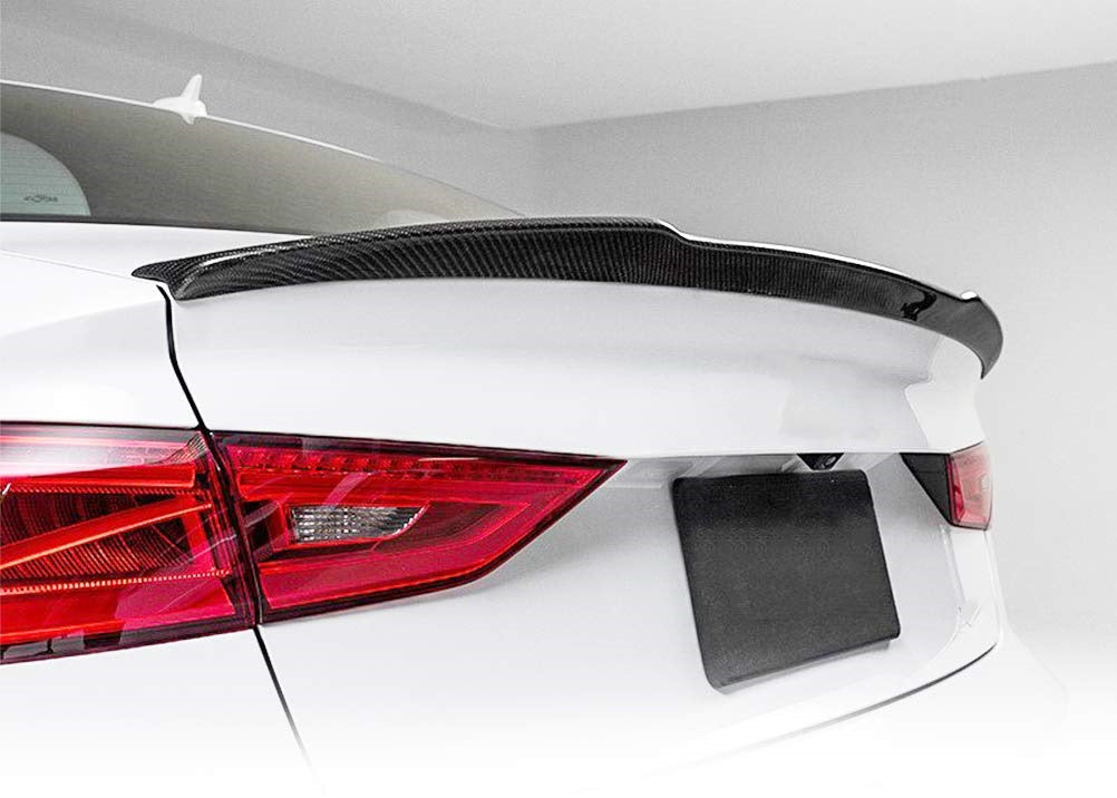 Saloon Style Carbon Fiber Lip Spoiler - Audi A3 S3 RS3 Sedan (2013-2020) 8V