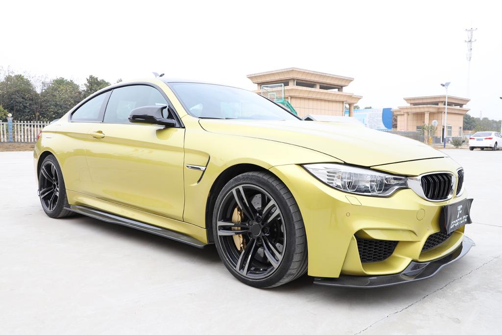 JC Style Carbon Fiber Side Skirts - BMW M4 F82 (2014-2020)