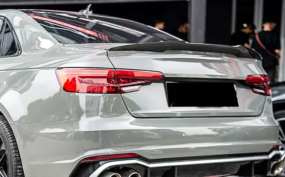 M4 Style Carbon Fiber Spoiler - Audi A4 S4 RS4 Sedan (2020-2025) B9.5