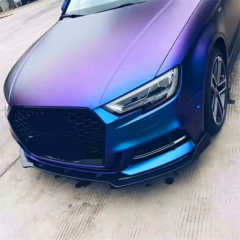 Carbon Fiber Front Lip - Audi A3 S3 Sedan (2017-2020) 8V