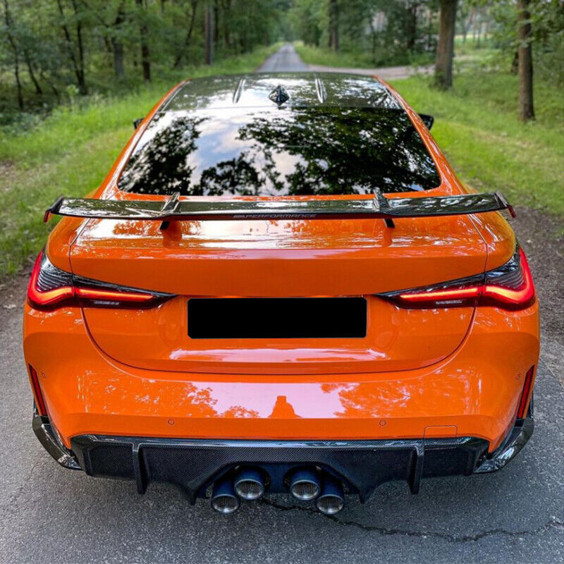 JC Style Carbon Fiber Rear Spoiler Wing - BMW M4 G82 (2020-2023)