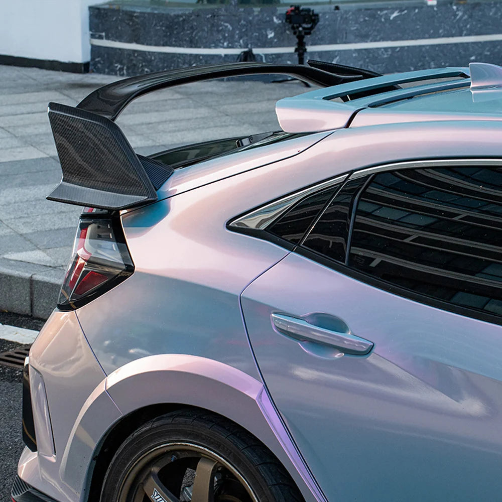 TR Style Carbon Fiber Rear Spoiler – Honda Civic Type R FK8 (2017–2021)