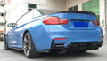 Carbon Fiber Rear Splitter - BMW M4 F82 (2014-2020)