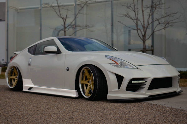 WBS Style Fiber Glass Side Skirt - Nissan Z370 ( 2009 - 2020 ) Z34