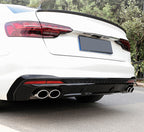 Carbon Fiber Rear Diffuser - Audi A4 S4 RS4 Sedan (2020-2025) B9.5