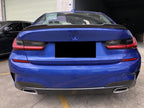 JC Style Carbon Fiber Rear Lip Spoiler - BMW 3 Series G20 (2018+)