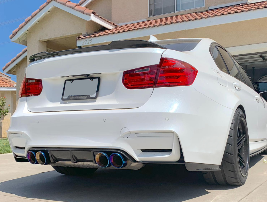 Carbon Fiber Rear Spats - BMW M4 F82 (2014-2020)