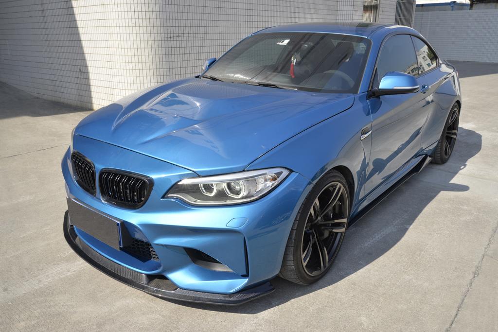 JC Style Carbon Fiber Side Skirts - BMW M2 F87 (2016-2017)