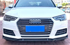 Gloss Black Front Lip - Audi A4 S4 RS4 Sedan (2015-2020) B9