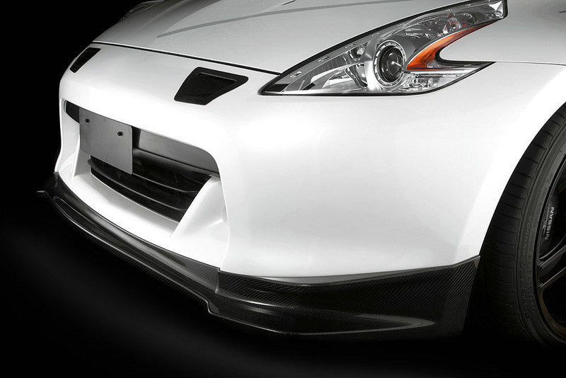 MN Style Carbon Fiber Front Lip - Nissan 370Z ( 2009 - 2012 ) Z34