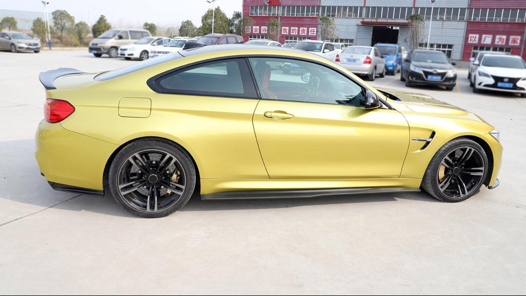 JC Style Carbon Fiber Side Skirts - BMW M4 F82 (2014-2020)