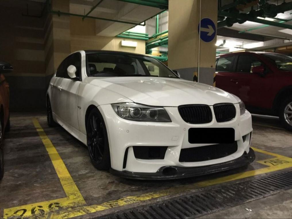 OEM Style Carbon Fiber Front Lip - BMW 3 Series E90 (2005-2013)