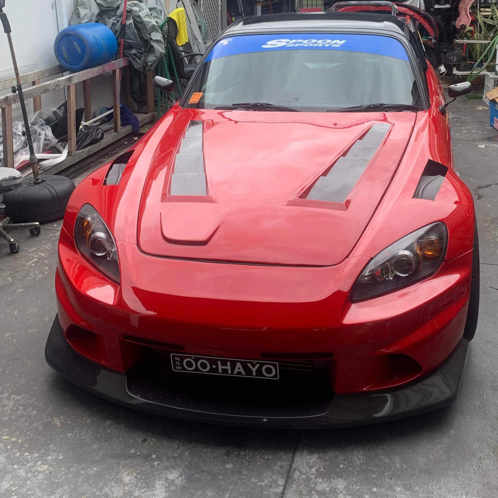 JS Style Carbon Fiber Bonnet – Honda S2000 (1999 - 2007) AP1 / AP2