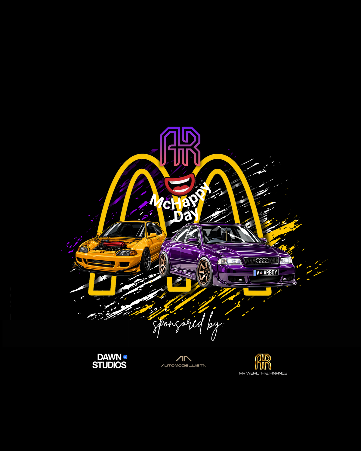 AR Body Works x McDonalds - McHappy Day T-Shirt