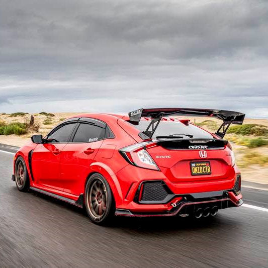 Vortex 2 Style Carbon Fiber Rear Spoiler – Honda Civic Type R FK8 (2017–2021)