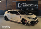 Varis-W Style Carbon Fiber Side Skirts – Honda Civic Type R FK8 (2017–2021)