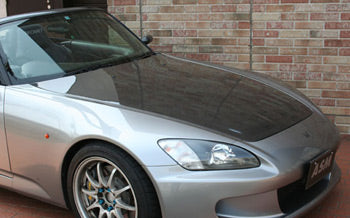 OEM S Style Carbon Fiber Bonnet – Honda S2000 (1999–2007) AP1 AP2