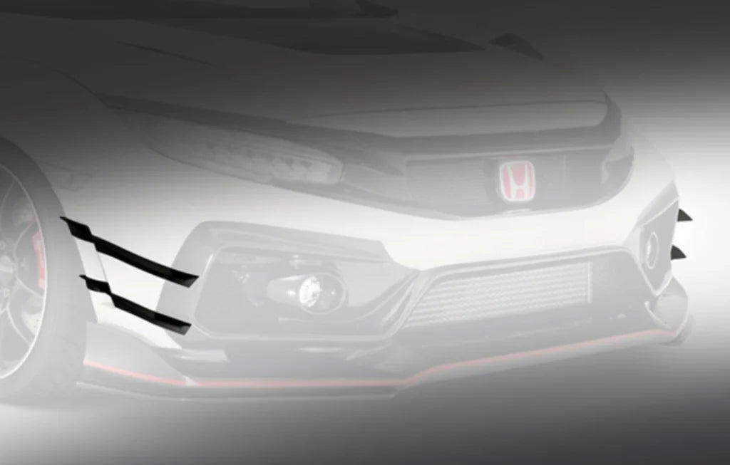 Varis-2 Front Canard – Honda Civic Type R FK8 (2017–2021)