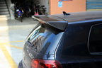 Carbon Fiber Flat Roof Spoiler - Volkswagen MK6 Golf R / GTI ( 2009 - 2012 )