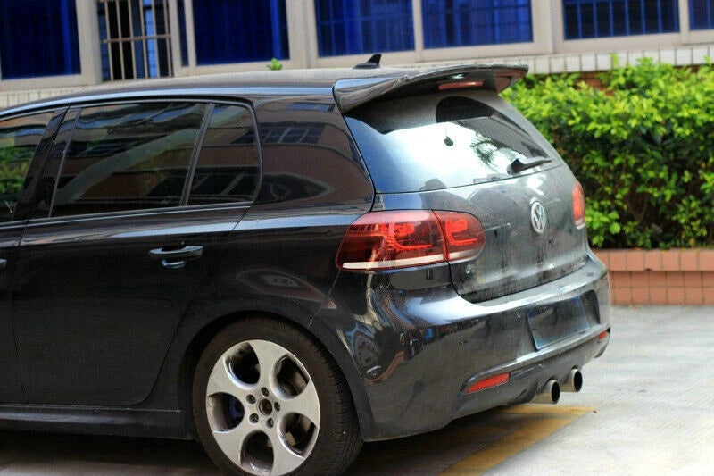Carbon Fiber Flat Roof Spoiler - Volkswagen MK6 Golf R / GTI ( 2009 - 2012 )