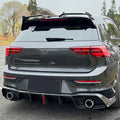 Carbon Fiber Rear Diffuser - Volkswagen Golf MK8 GTI  ( 2020+ )