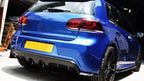 Carbon Fiber Rear Diffuser - Volkswagen MK6 Golf R ( 2009 - 2012 )