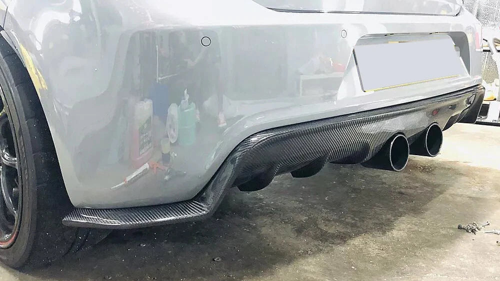 Carbon Fiber Rear Diffuser - Volkswagen MK6 Golf R ( 2009 - 2012 )