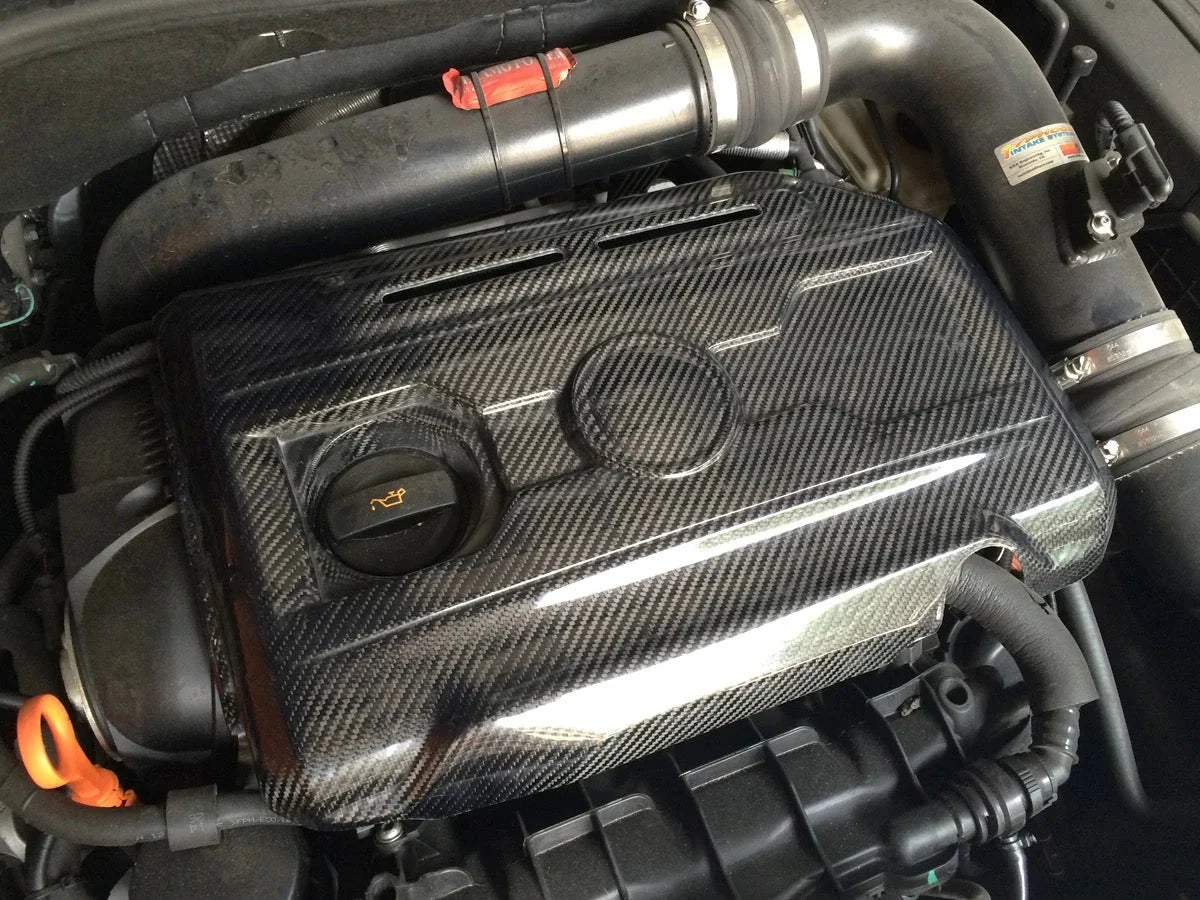 Carbon Fibre Engine Cover - Volkswagen MK6 GTI ( 2009 - 2012 )