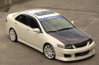 OEM Style Carbon Fiber Bonnet – Honda Accord Euro CL7 CL9 (2003–2008) PFL & FL
