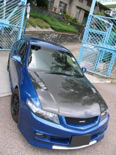 Carbon Fiber Side Vent Bonnet – Honda Accord Euro CL7 CL9 (2003–2008) PFL & FL