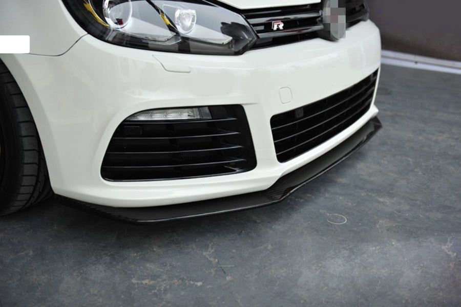 Carbon Fiber Front Lip - Volkswagen MK6 Golf R ( 2009 - 2012 )
